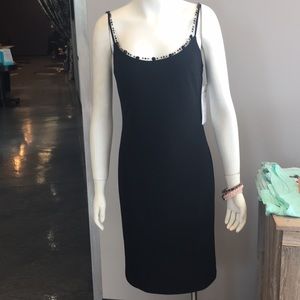 Black cocktail dress